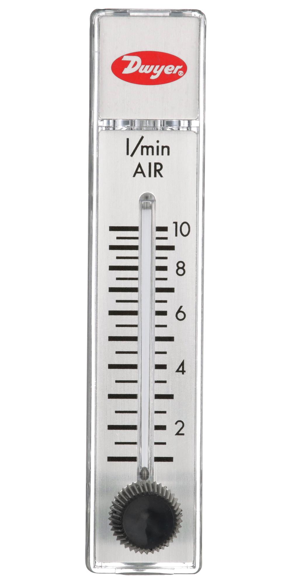 Dwyer Rma-15-Ssv Air Flowmeter, 100Psi, 5000Ccm, 1/8