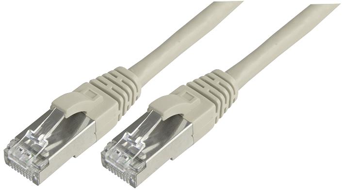 Connectorectix Cabling Systems 003-010-020-01C Patch Lead, Cat 6A, Sftp, Grey 2M