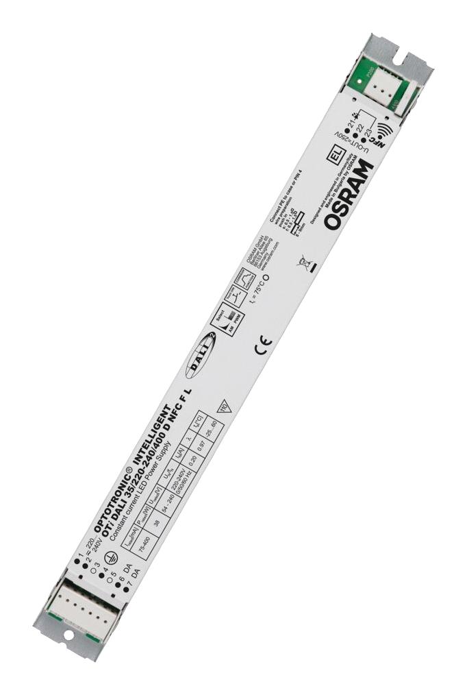 Osram Oti-Dali-35/220-240/400-D-Nfc-F-L Led Driver, Constant Current, 38W