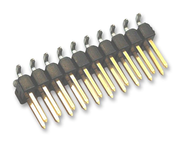 Amp Connectors / Te Connectivity 1-1241050-0 Header, Smt, 2.54mm, 2Row, 20Way