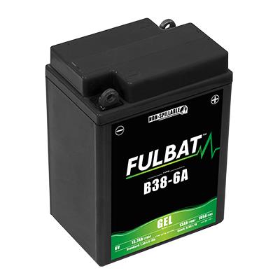 Fulbat B38-6A Gel Motorcycle Battery Size