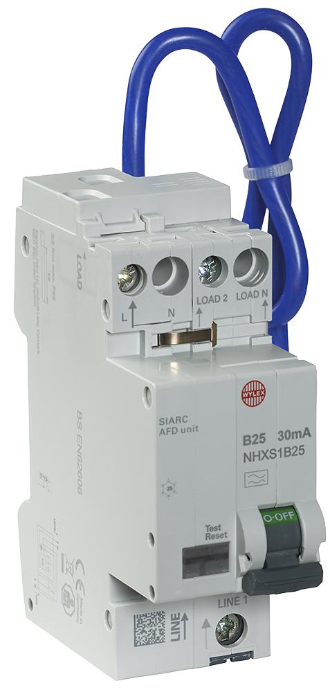 Wylex Nhxsb25Afd 25A B 30Ma Rcbo Afdd Combined Cpd