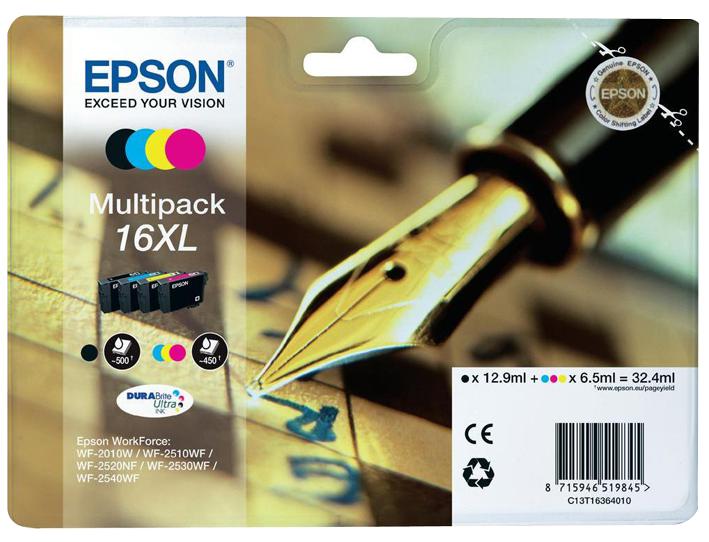 Epson C13T16364010 Ink Cartridge, Original, Multiple, Epson