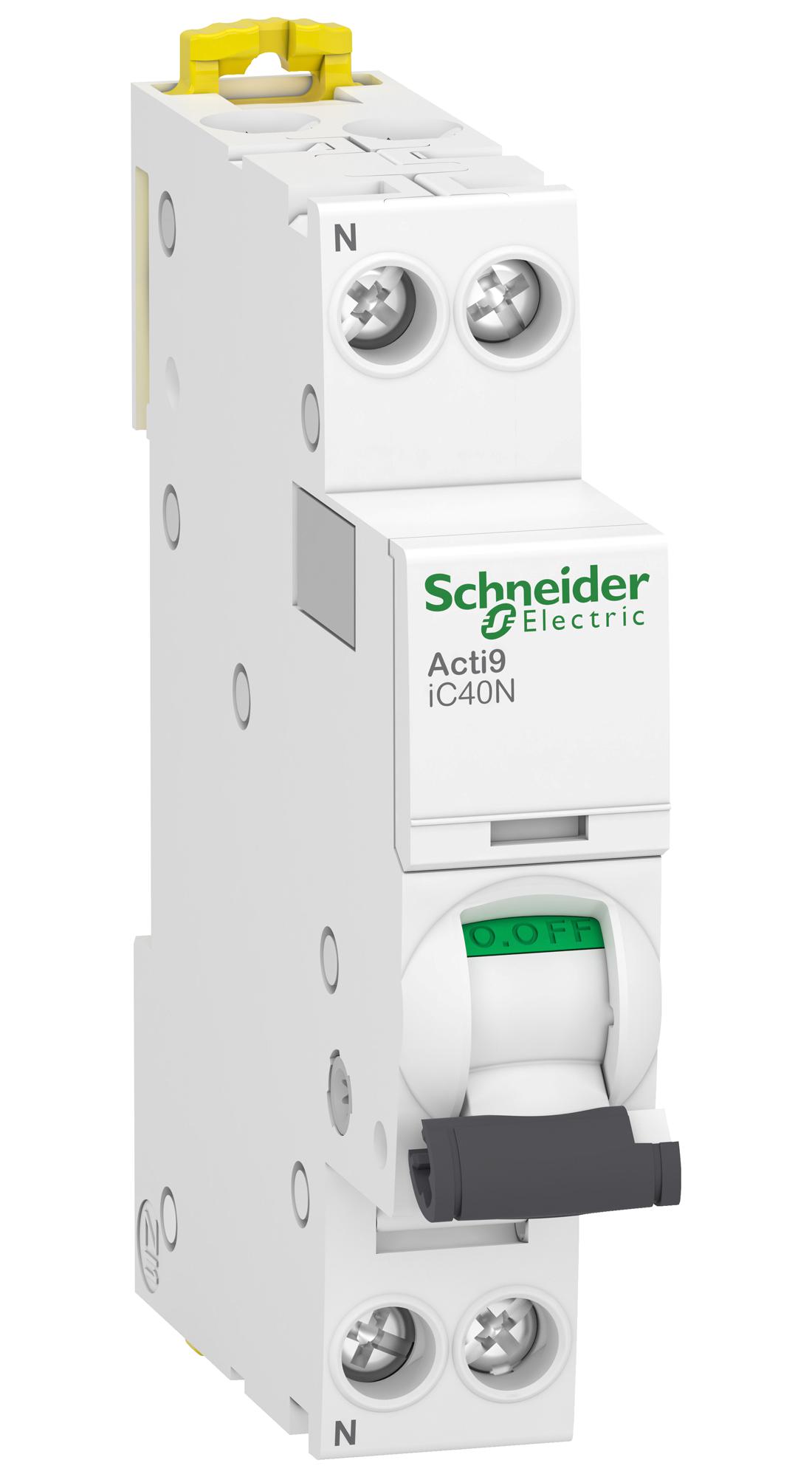 Schneider Electric A9P54610 Thermal Mag Ckt Breaker, 1Pn, 10A, 230V