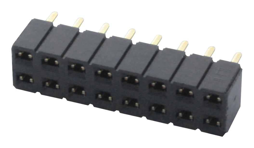 Samtec Slw-103-01-G-S Btb Connector, Rcpt, 3Pos, 1Row, 2.54mm