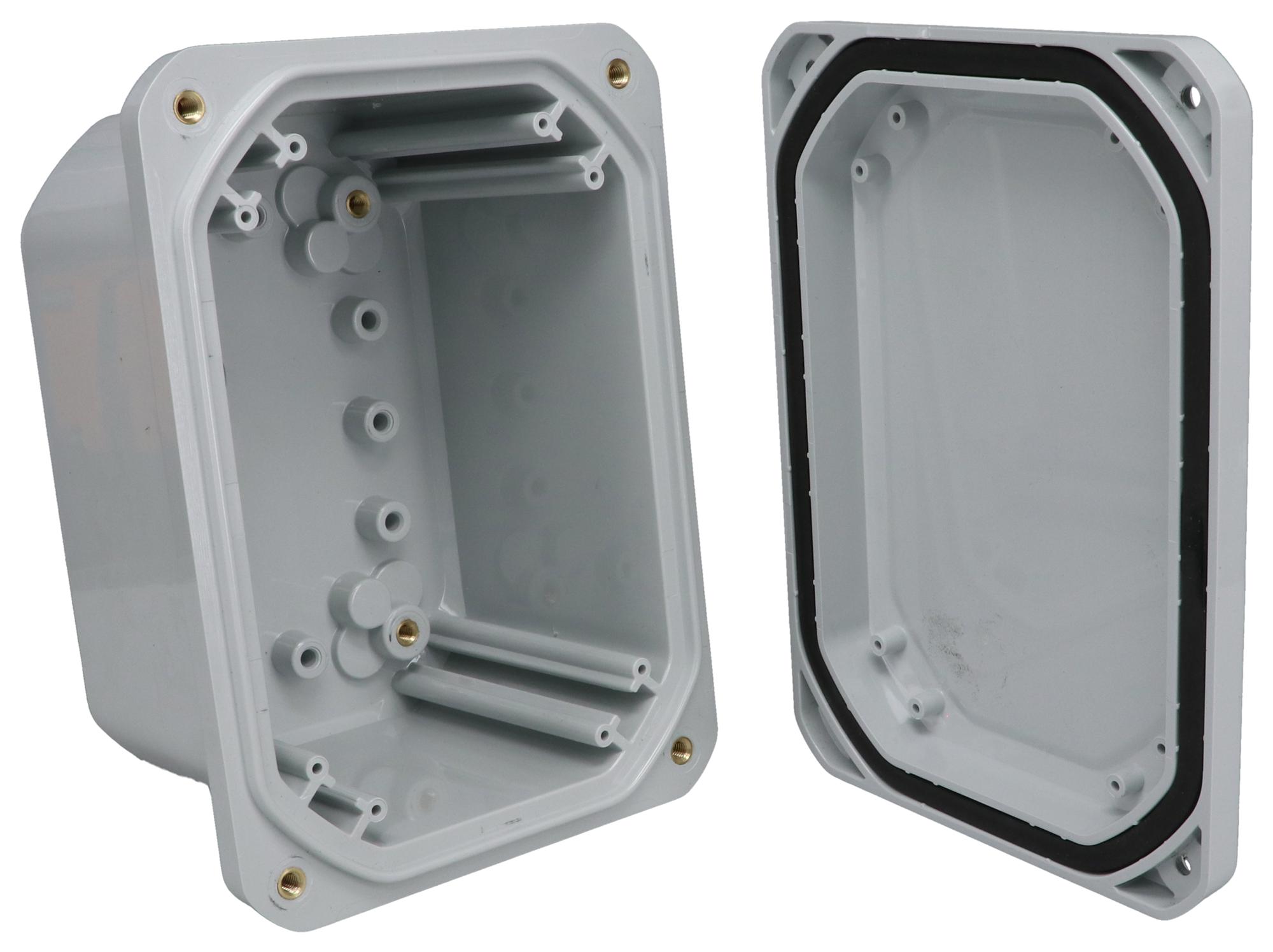 Bud Industries Dps-28706 Enclosure, Outdoor, Pc, Light Grey