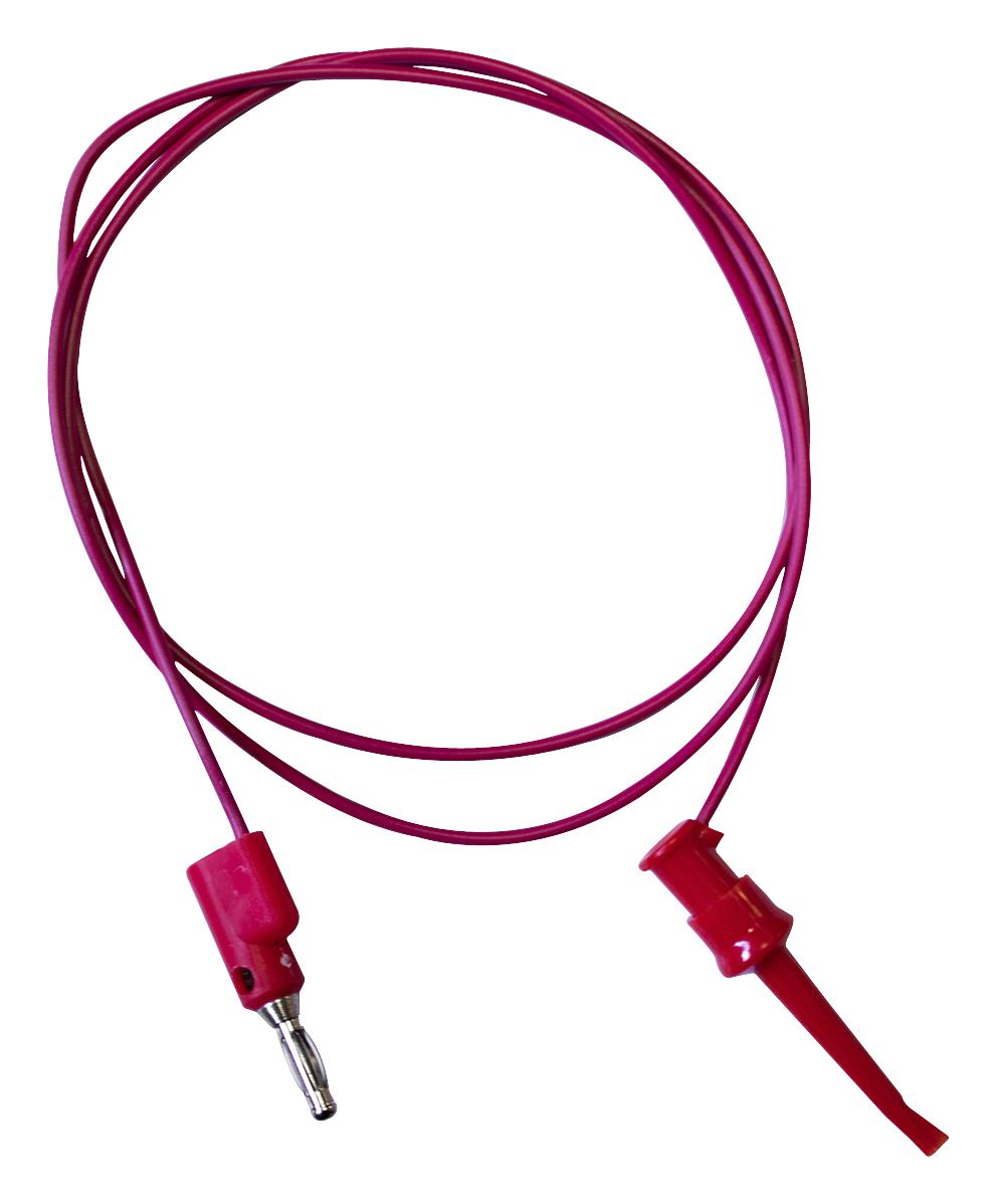 Mueller Electric Bu-P3782-12-2 Mini Plunger-4mm Banana Plug, Red, 12