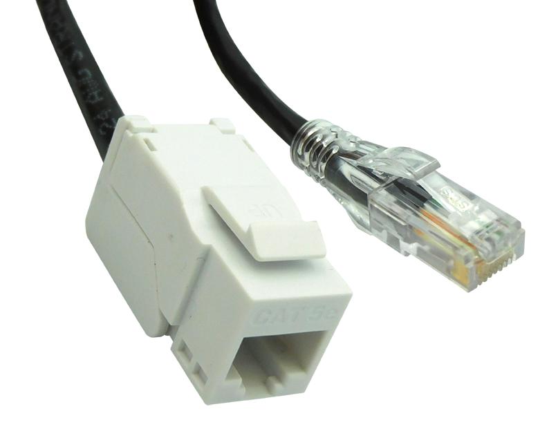 Bel Bm-5Ajpk010F Enet Cable, Cat5E, Rj45 Jack-Plug, 10Ft