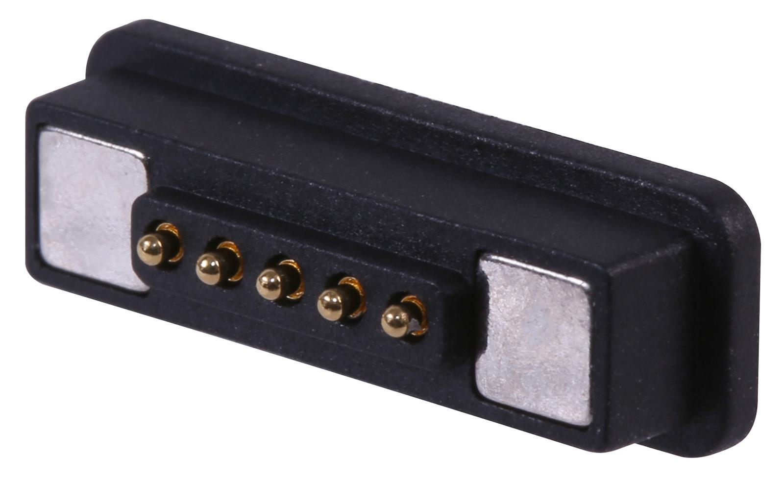 Edac 685-0052241-110 Magnetic Pogo Connector, Plug, 5Pos