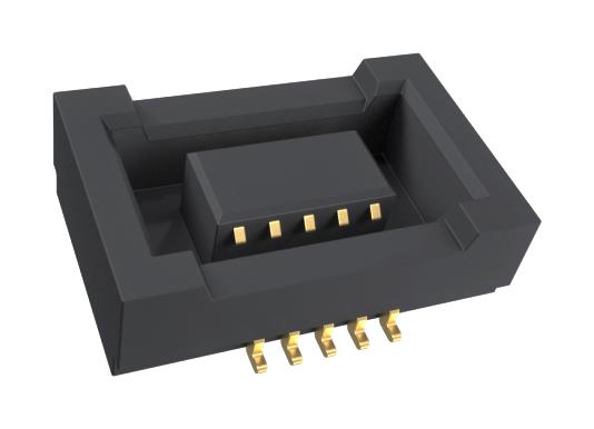 Amphenol Communications Solutions 10164227-0101A1Rlf Mezzanine Connector, Rcpt, 10Pos, 2Row, 0.4mm