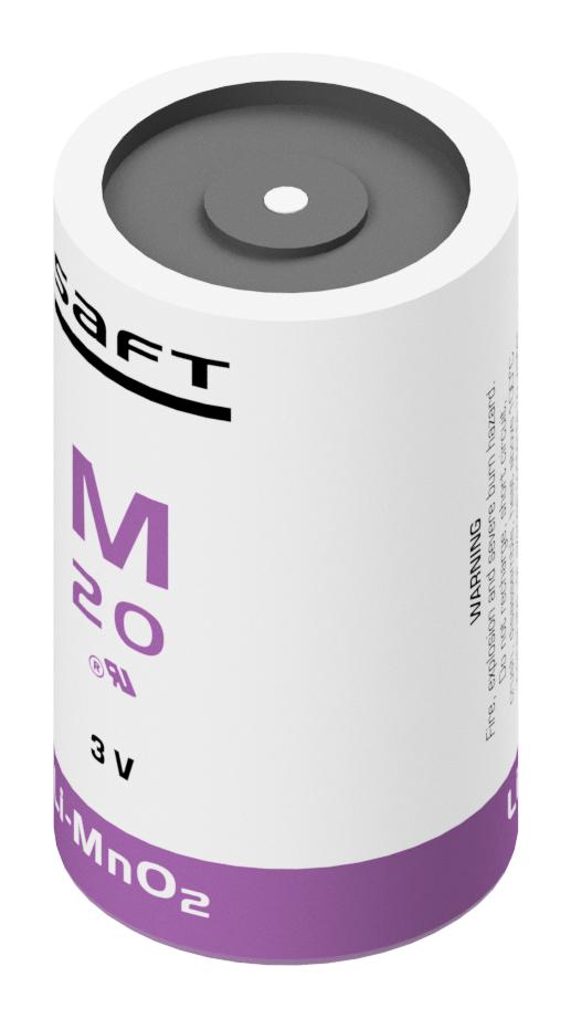 Saft M20 Batt, Lithium Manganese Dioxide, 12.6Ah
