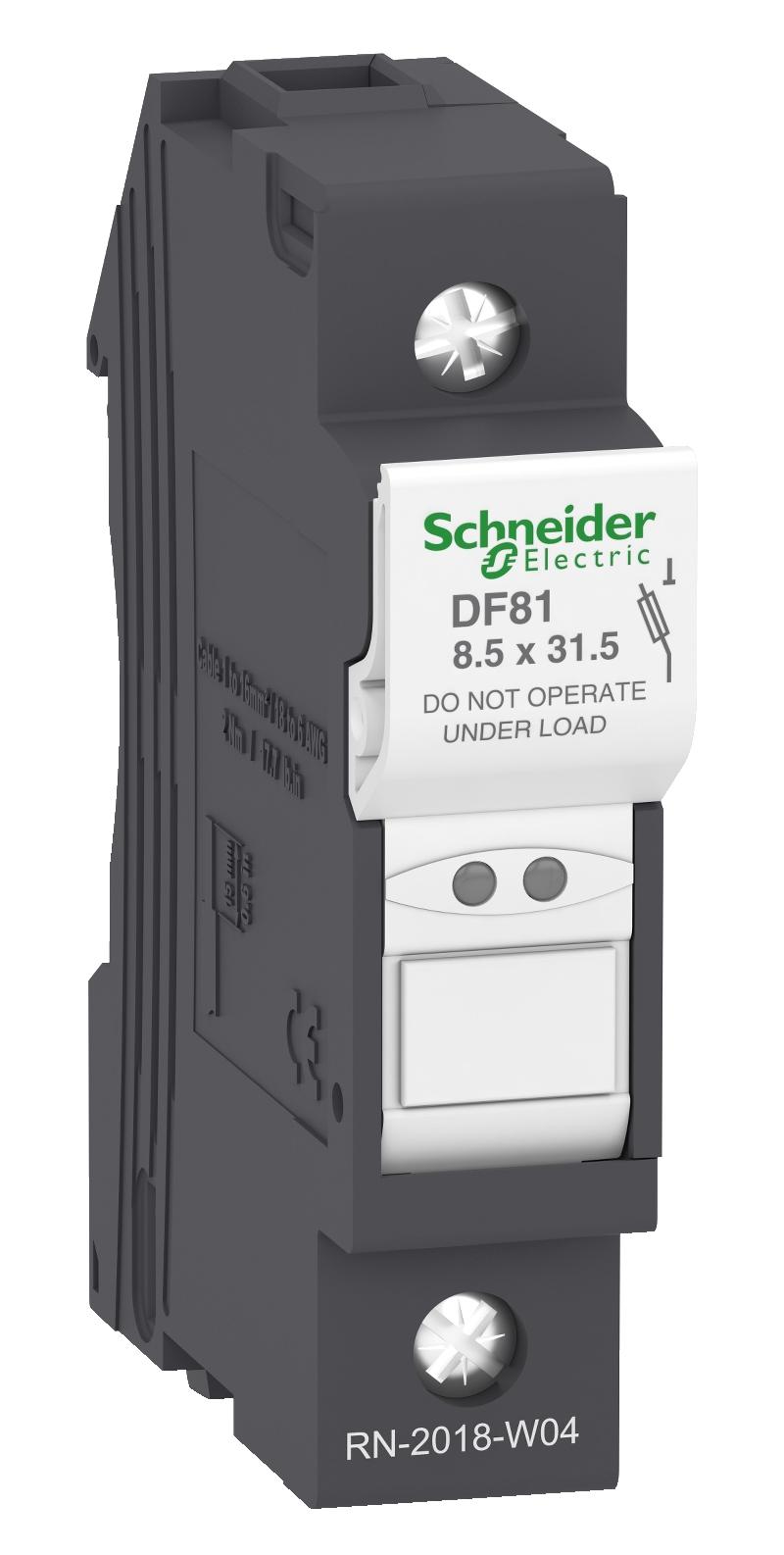Schneider Electric Df81 Cartridge Fuse Holder, 25A, 1P, 400Vac