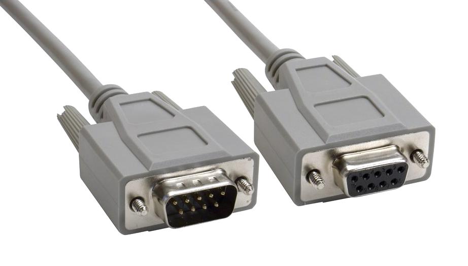 Amphenol Cables on Demand Cs-Dssmdb9Mf0-025 Comp Cable, D Sub 9P Plug-Rcpt, 25Ft