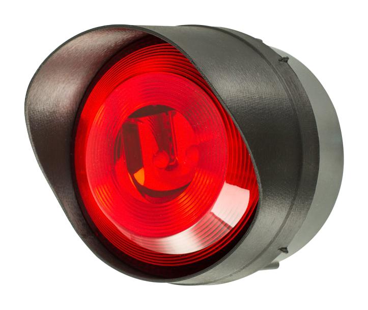 Moflash Signalling Led-Tl-03-02 Traffic Light, Flashing, 85V, Red