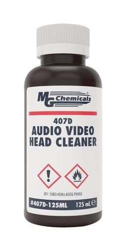MG Chemicals 407D-125Ml Audio/video Head Cleaner, Bottle, 125Ml