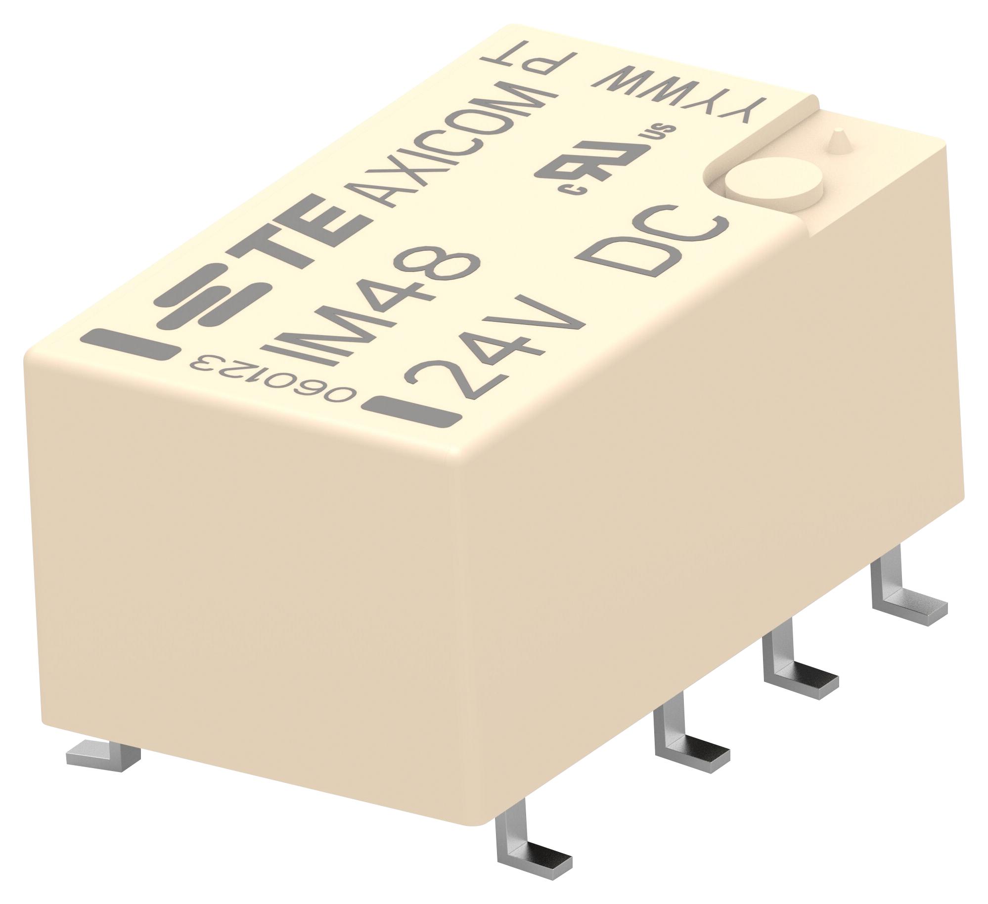 Axicom / Te Connectivity 3-1462040-6 Signal Relay, Dpdt, 2A, 2.4Vdc, Smd