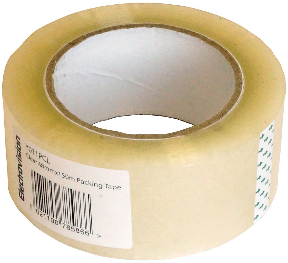 Electrovision Y011Pcl Clear Packing Tape 48mm x 150M