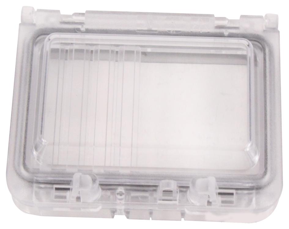 Fibox L 04 Inspection Window, 3.8X3In Polycarbonate