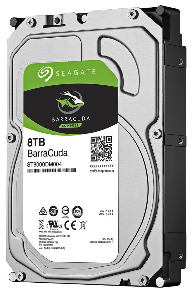 Seagate St8000Dm004 Drive, 3.5In Desktop, Barracuda 8Tb