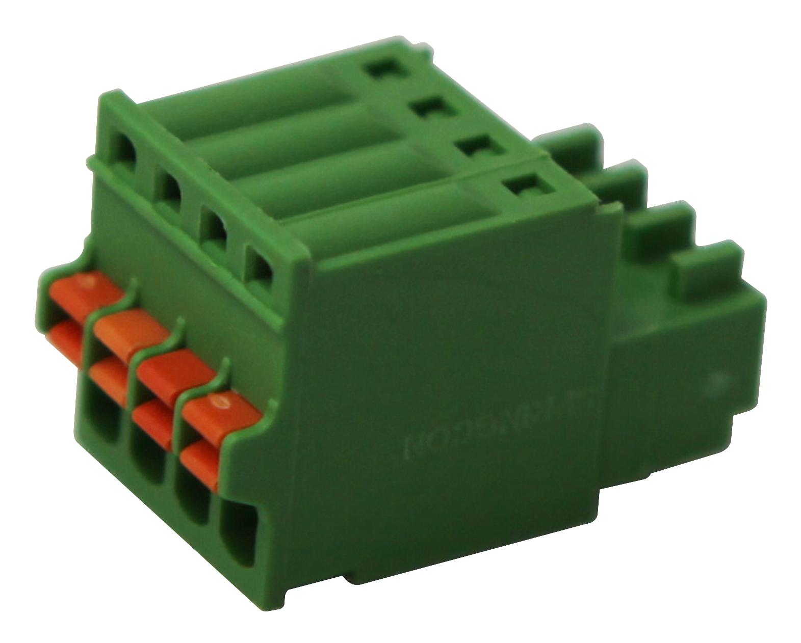 METZ CONNECTorect Asp0510406 Terminal Block, Pluggable, 4Pos, 20Awg