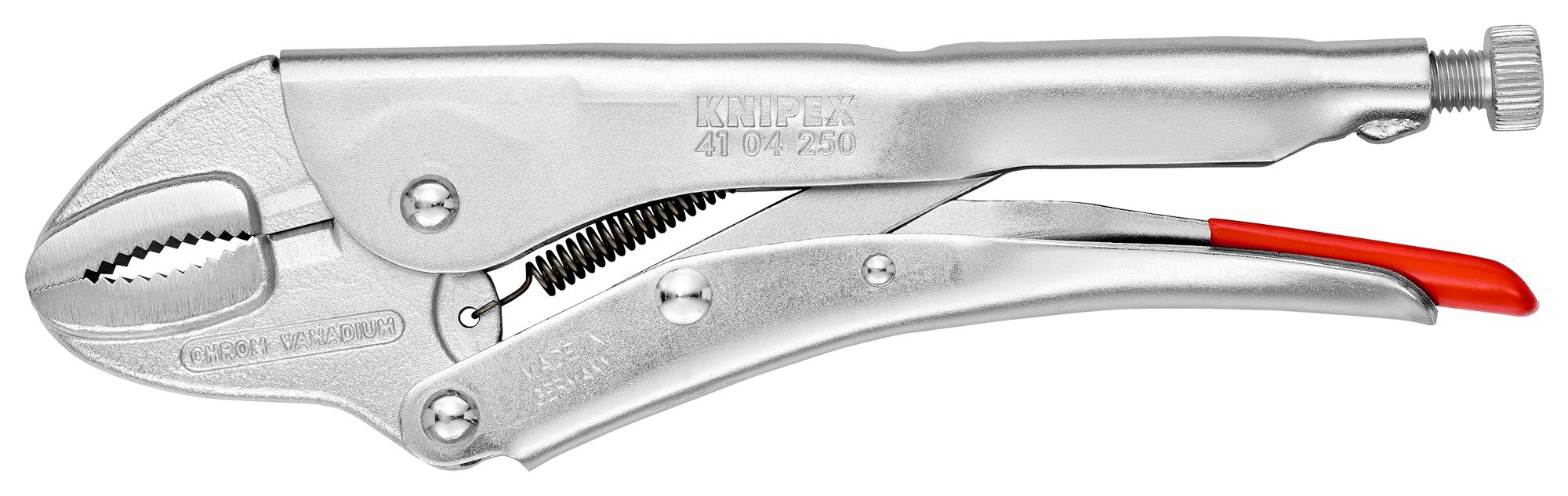 Knipex 41 04 250 Plier, Grip, 8-40mm