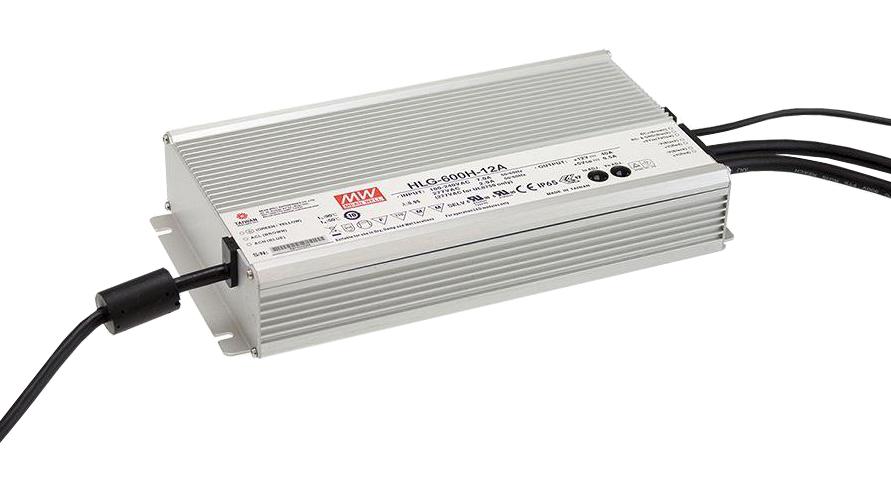 MEAN WELL Hlg-600H-42 Led Driver, Const Current/volt, 600.6W