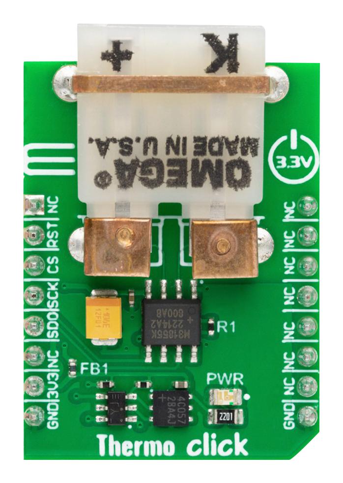 MikroElektronika Mikroe-5767 Thermo Click Add-On Board, Temp/humidity