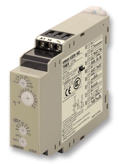 Omron H3Dk-S1 Ac/dc24-240 Timer, Ltd Multifunction, 24-240Ac/dc