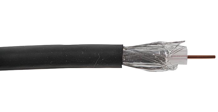 Microchip Technology Technology Adm01097 Cable Rg6U Black 100M