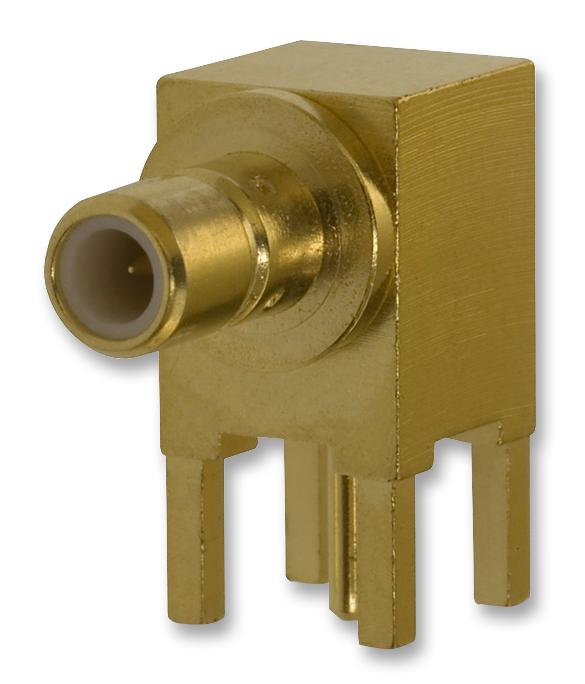 Amp Connectors / Te Connectivity 414026-3 Rf Coaxial, Smb, Right Angle Jack, 50Ohm