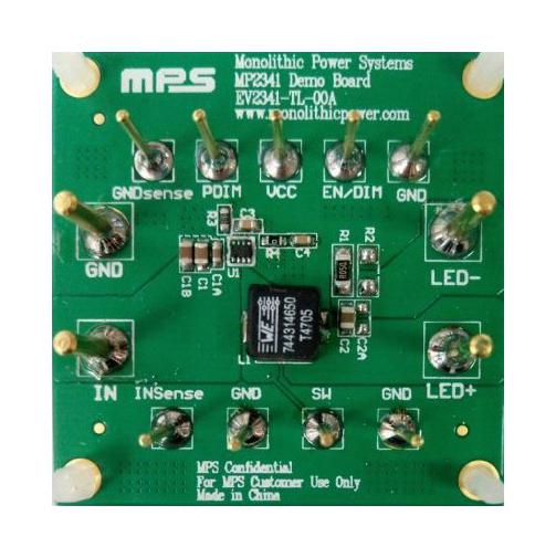 Monolithic Power Systems (Mps) Ev2341-Tl-00A Eval Board, Analogue/pwm, Sync Buck