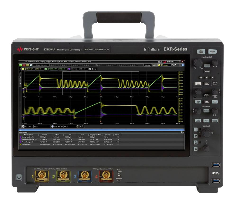 Keysight Technologies Exr054A Oscilloscope, 500Mhz, 16Gsps, 4 Channel