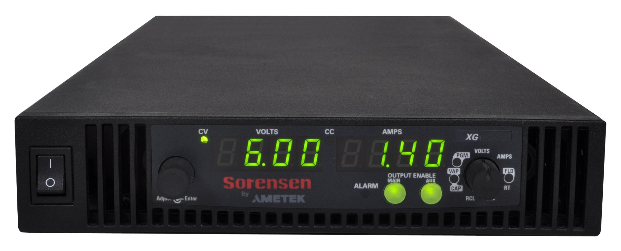 Ametek Programmable Power Xg 150-5.6R Power Supply, Prog, 5.6A, 150V, 850W