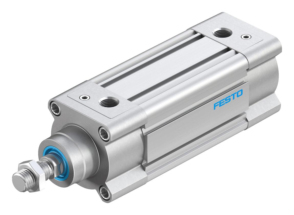 Festo Dsbc-63-80-D3-Ppva-N3 Cylinder, Dbl Acting, 63mm, 12Bar, 80mm