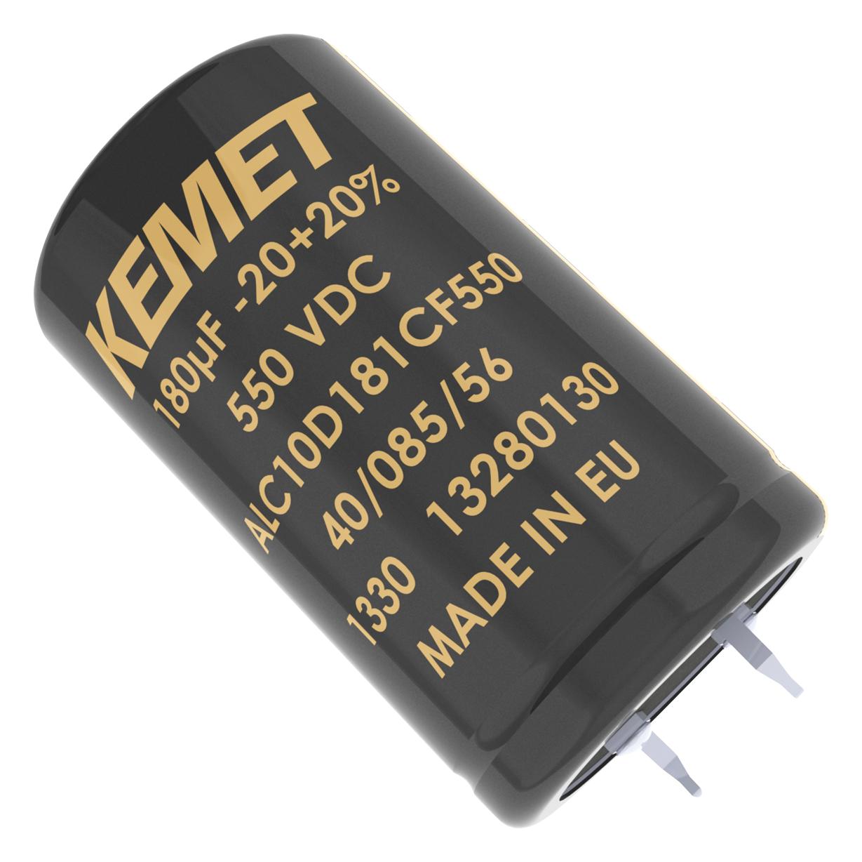 KEMET Alc10C102El450 Capacitor, 1000Îf, 450V, Alu Elec, Snap In