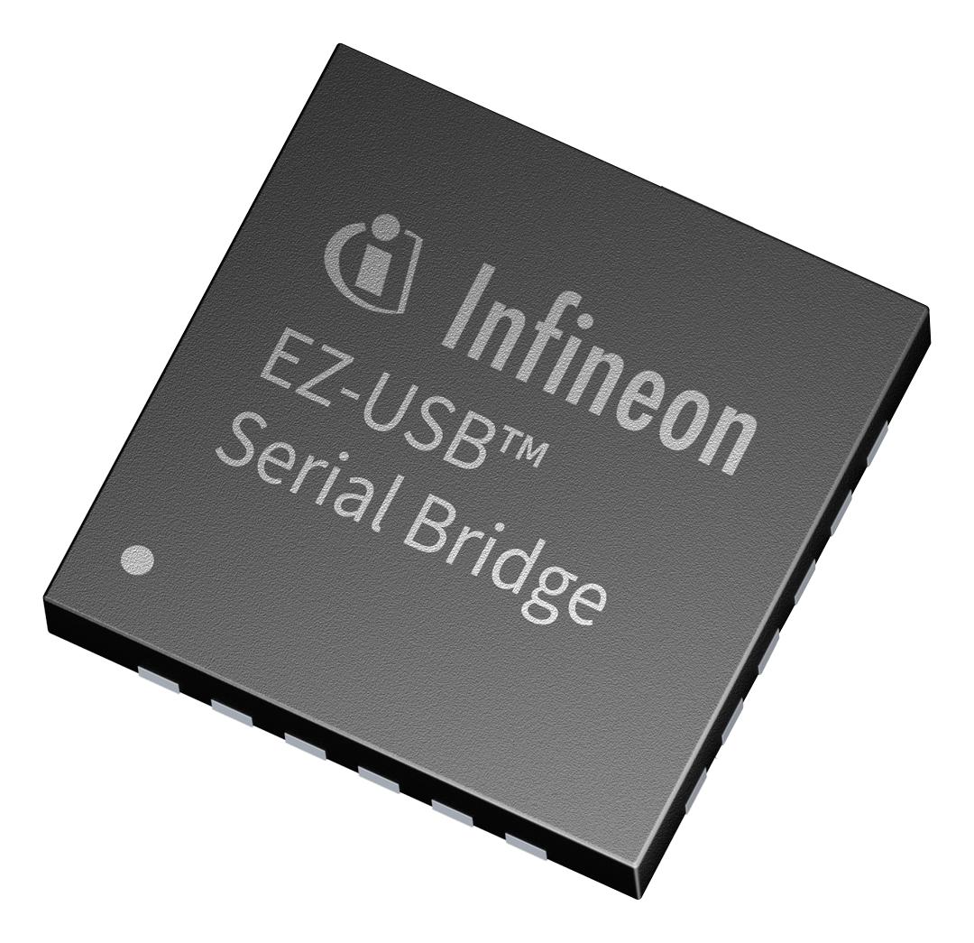 Cypress Infineon Technologies Cy7C65211A-24Ltxi Usb To I2C/spi/uart Bridge, 85Deg C