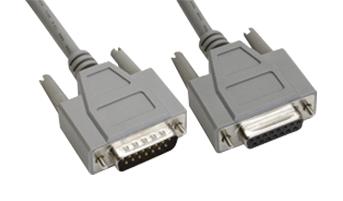 Amphenol Cables on Demand Cs-Dsdmdb15Mf-025 Cable Assy, 15P D Sub Plug-Rcpt/7.62M