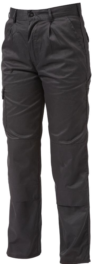 Apache Apind Black 30W/33L 260G Cargo Trouser, Black, 30W 33L