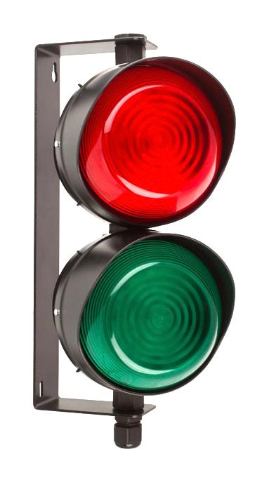 Moflash Signalling Led-Tl-03-02-04 Traffic Light, Red/green, Conti, 85V