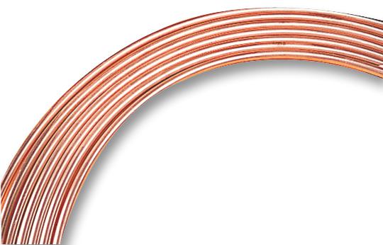 Norgren Cs6004010 Copper Tube, 4mm x 10M