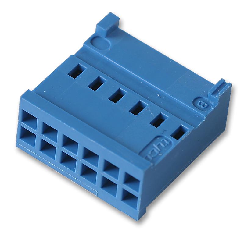 Amp Connectors / Te Connectivity 281839-6 Crimp Housing, 2 Row, 12Way