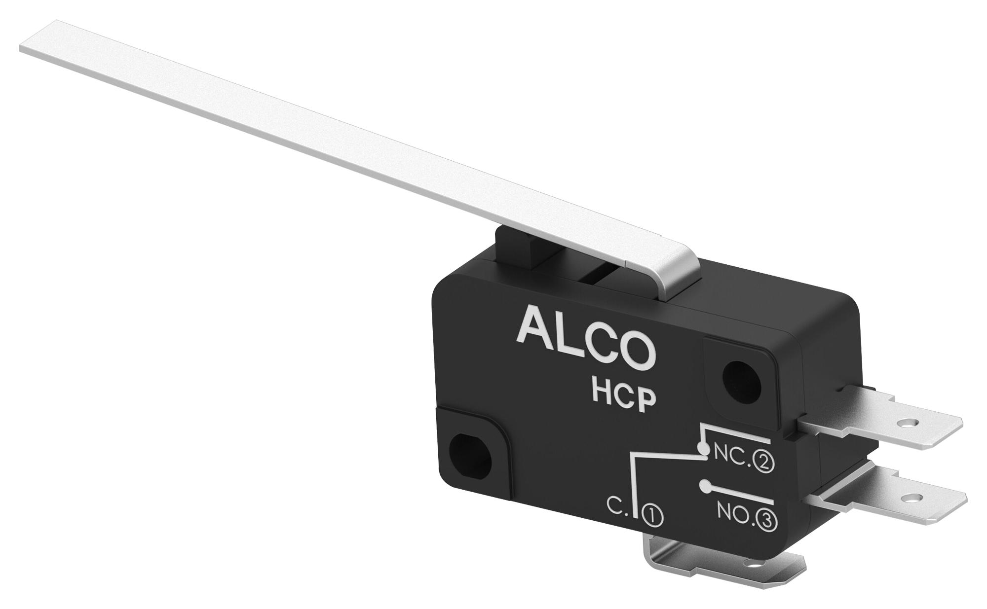 Alcoswitch / Te Connectivity Hcp16Dtd3S04. Microswitch, Spdt, 16A, 250Vac