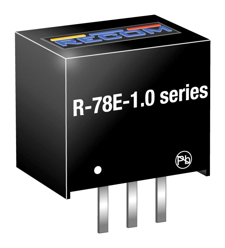 RECOM Power R-78E3.3-1.0 Dc-Dc Converter, 3.3V, 1A