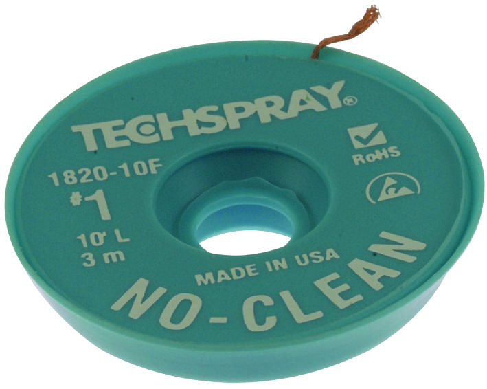 Techspray 1820-10F. Desoldering Braid