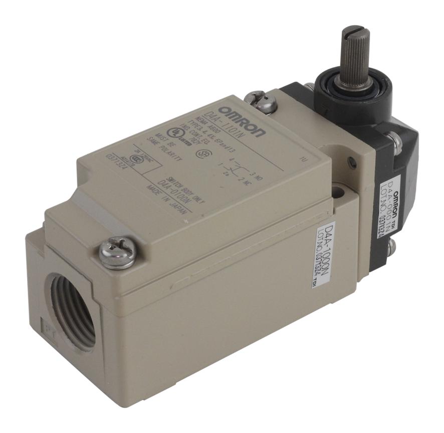 Omron Industrial Automation D4A-1101-N Limit Switch, Roller Lever, Spdt
