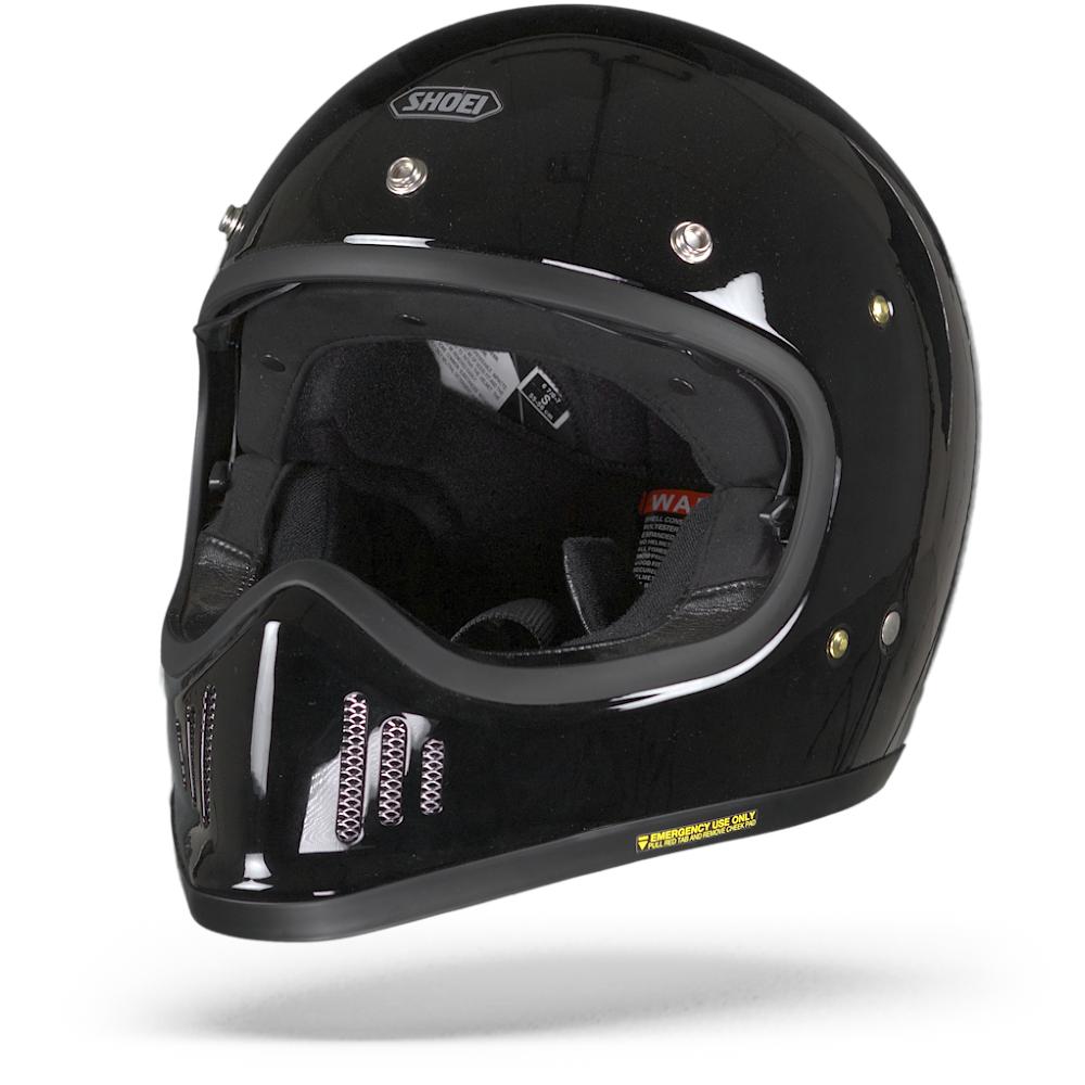 Shoei Ex-Zero Black Offroad Helmet Size XL