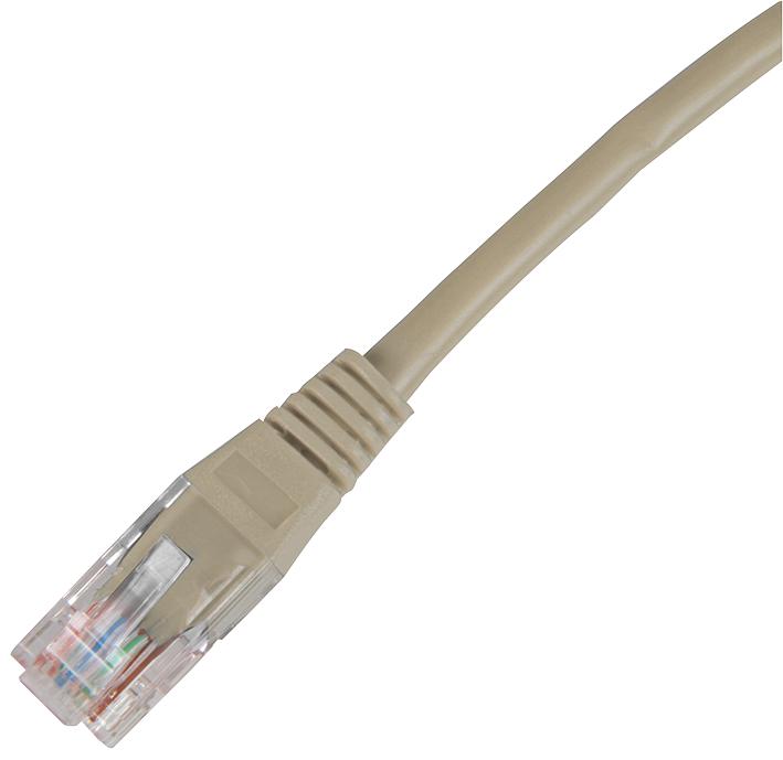 Connectorectix Cabling Systems 003-3B5-020-01 Lead, Cat6 Utp, Grey 2M