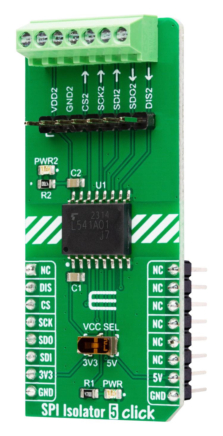 MikroElektronika Mikroe-5179 Add-On Board, 3.3 To 5V, Develp Board