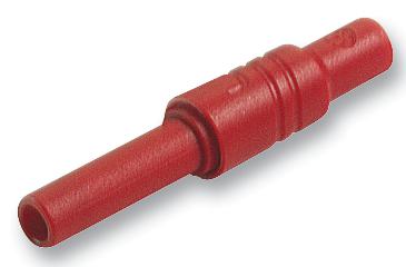 Hirschmann Test And Measurement 934096101 Socket, 4mm, Safety, Red, Bug