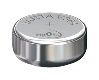 Varta 20384903501 Battery, Silver Oxide, 1.55V, 0.037Ah